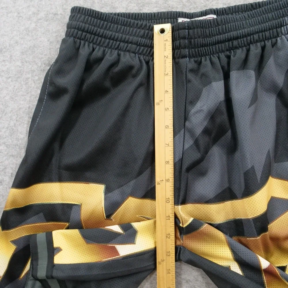 Hardwood Classics Raptors Shorts Mens Medium Black Basketball NBA Mitchell New